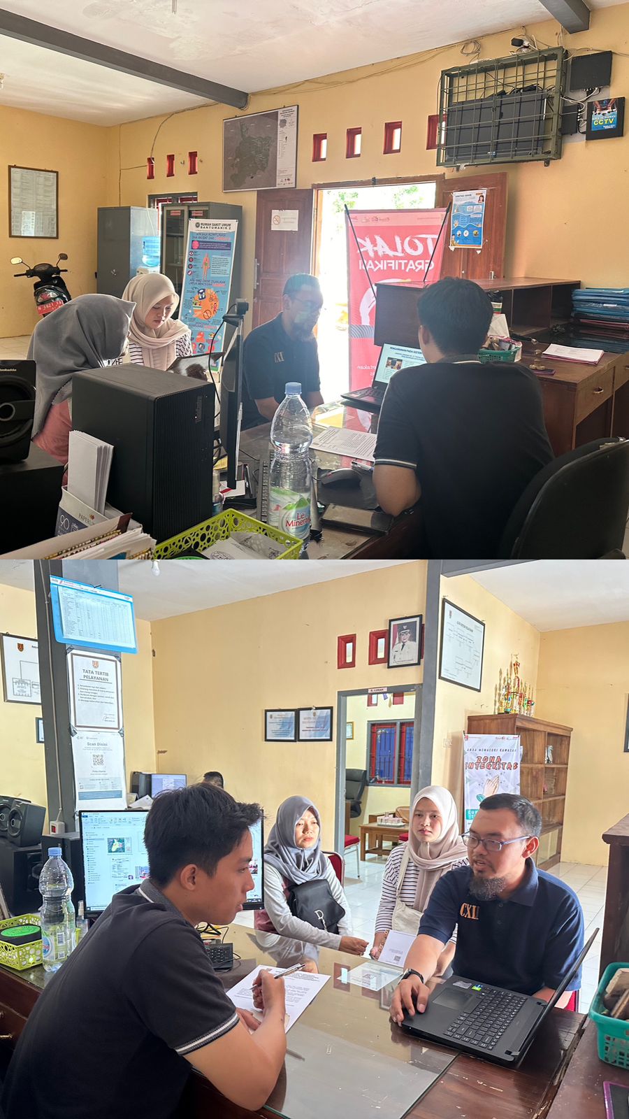DISKOMINFO Kota Semarang Lakukan Survei Keamanan Informasi di Kelurahan Jabungan
